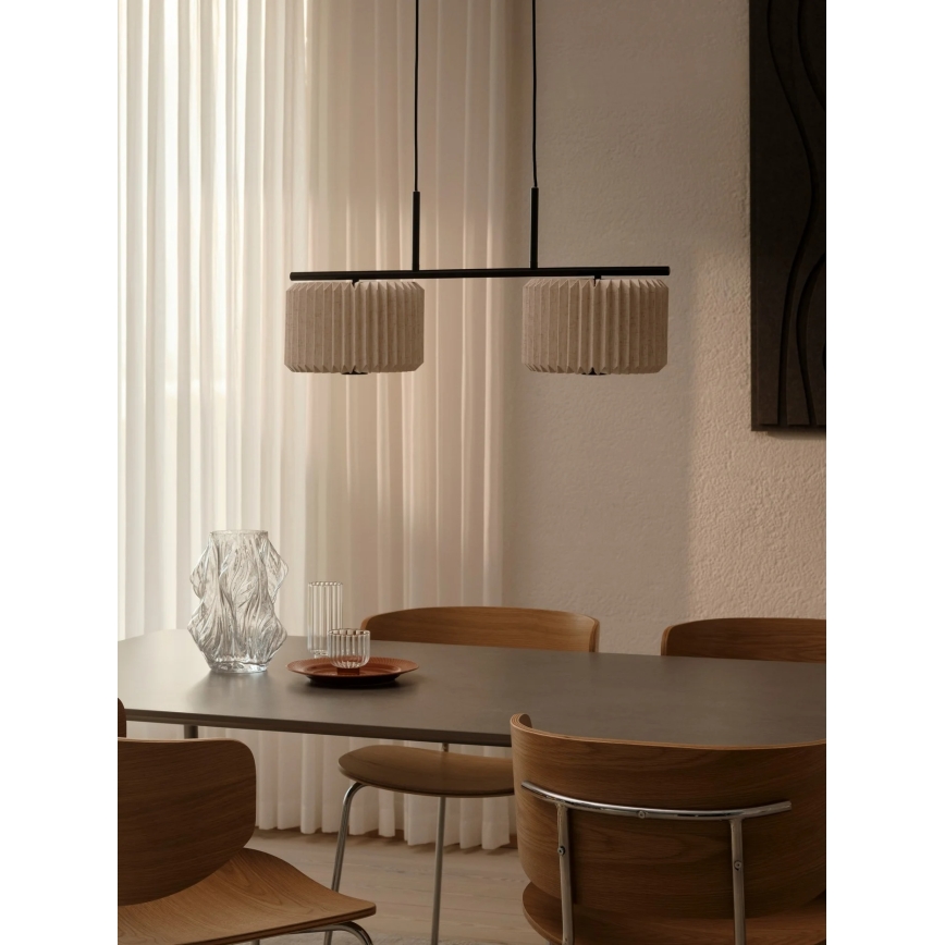 Nordlux - Suspension sur câble VIVIENNE 2xE27/10W/230V