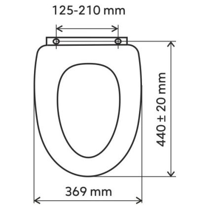 Novaservis - Abattant WC SoftClose duroplast/blanc