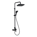 Novaservis - Colonne de douche avec robinet METALIA ECO mat noir