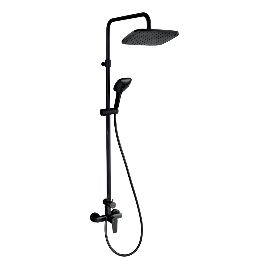 Novaservis - Colonne de douche avec robinet METALIA ECO mat noir