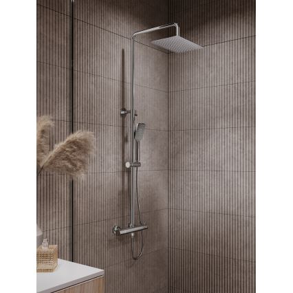 Novaservis - Colonnes de douche avec robinet thermostatique METALIA ECO chrome brillant