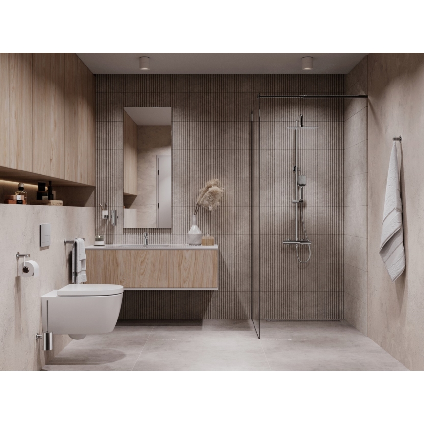 Novaservis - Colonnes de douche avec robinet thermostatique METALIA ECO chrome brillant