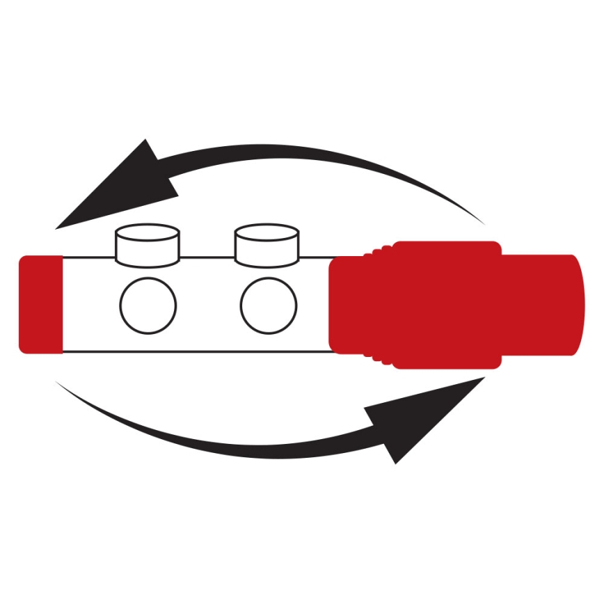 Novaservis - Kit d'angle pour radiateurs à raccordement central, noir