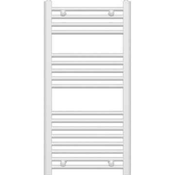 Novaservis - Radiateur sèche-serviettes en échelle 365W/230V 90x45 cm blanc droit