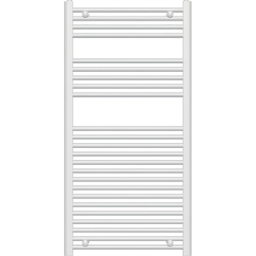 Novaservis - Radiateur sèche-serviettes pour salle de bains 644W/230V 120x60 cm, blanc, à tubes droits