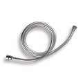Novaservis - Tuyau de douche plastique 150 cm chrome mat