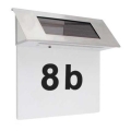 Numéro de maison solaire LED 600 mAh