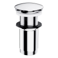 OMNIRES A716CR - Bonde de lavabo CLICK-CLACK d. 6,6 cm chrome brillant