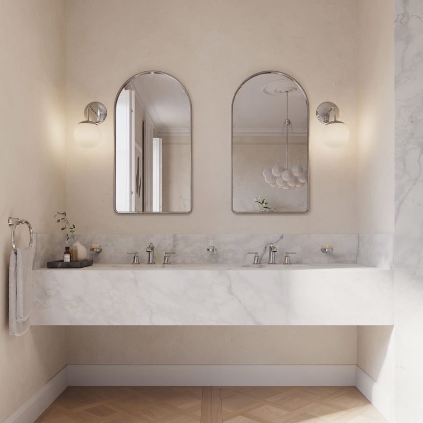 OMNIRES AL53230CR - Porte-serviettes mural ART LINE chrome brillant