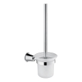 OMNIRES AL53620CR - Brosse de toilette à fixation murale ART LINE chrome brillant