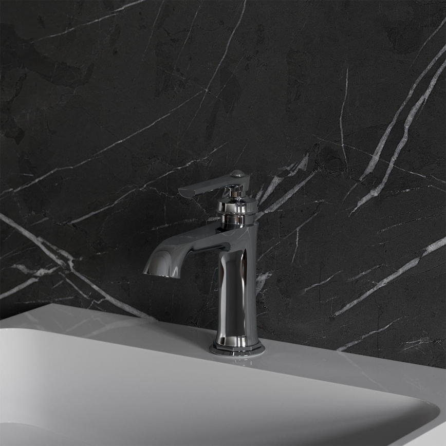 OMNIRES AM5210CR - Robinet de lavabo ARMANCE 18 cm chrome brillant