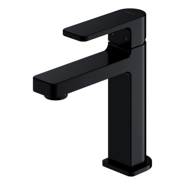OMNIRES BA7810BL - Mitigeur de lavabo BARETTI 17 cm noir mat