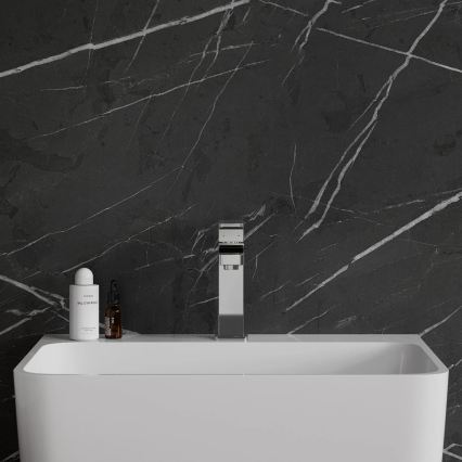 OMNIRES BA7810CR - Mitigeur pour lavabo BARETTI 17 cm, chromé brillant