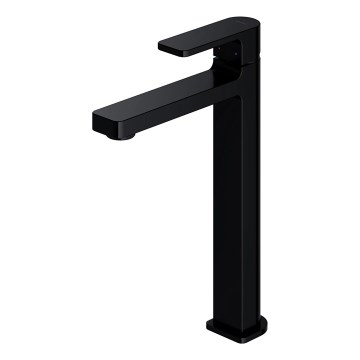 OMNIRES BA7812BL - Mitigeur pour lavabo BARETTI 27,7 cm noir mat