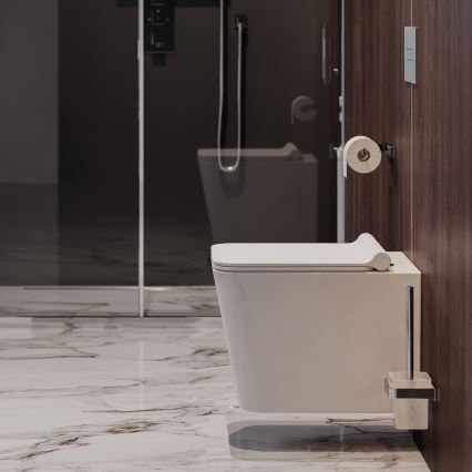 OMNIRES BOSTONMWBP - Toilettes suspendues avec abattant SoftClose BOSTON céramique/blanc brillant