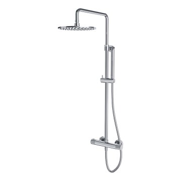 OMNIRES CT8044CR - Colonne de douche avec robinet thermostatique CONTOUR chrome brillant