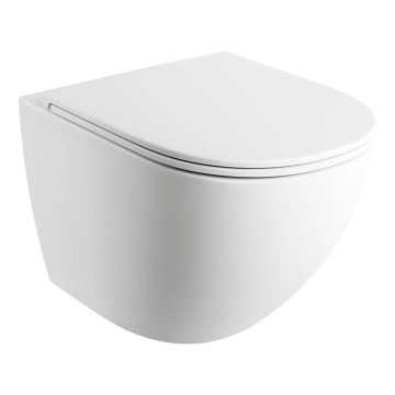 OMNIRES OTTAWAMWBM - Toilettes suspendues avec abattant SoftClose OTTAWA céramique/blanc mat