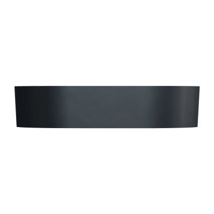 OMNIRES OVOUNBLV - Vasque à poser OVO 55x36 cm dolomite/mat noir lave