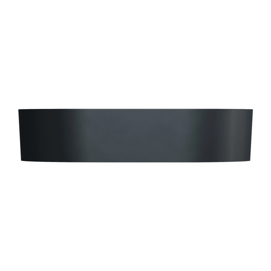 OMNIRES OVOUNBLV - Vasque à poser OVO 55x36 cm dolomite/mat noir lave