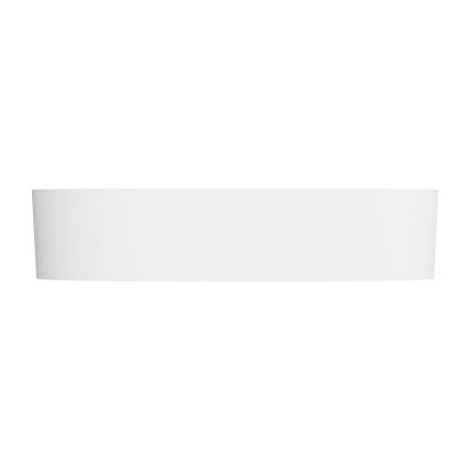 OMNIRES OVOUNBM - Vasque à poser OVO 55x36 cm dolomie/blanc mat