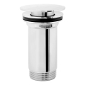 OMNIRES P706CR - Bonde de lavabo CLICK-CLACK d. 6,8 cm chrome brillant