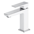 OMNIRES PM7410CRB - Mitigeur pour lavabo PARMA 15 cm chrome brillant/blanc