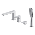 OMNIRES PM7432CR - Robinet de baignoire 4 trous PARMA chrome brillant