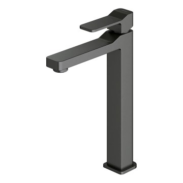 OMNIRES SL7712GR - Robinet de lavabo SLIDE 27,8 cm brossé graphite
