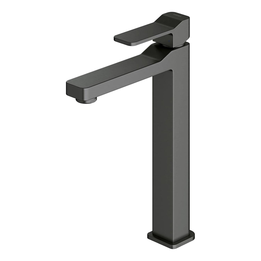 OMNIRES SL7712GR - Robinet de lavabo SLIDE 27,8 cm brossé graphite