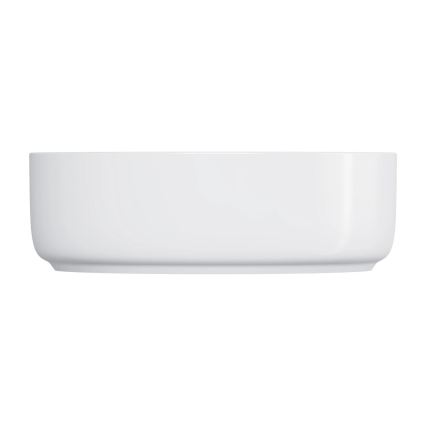 OMNIRES TULSA355BP - Vasque à poser TULSA Ø 36 cm, céramique / blanc brillant