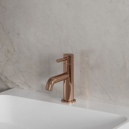 OMNIRES Y1210NCP - Mitigeur pour lavabo Y 16,2 cm cuivre brillant