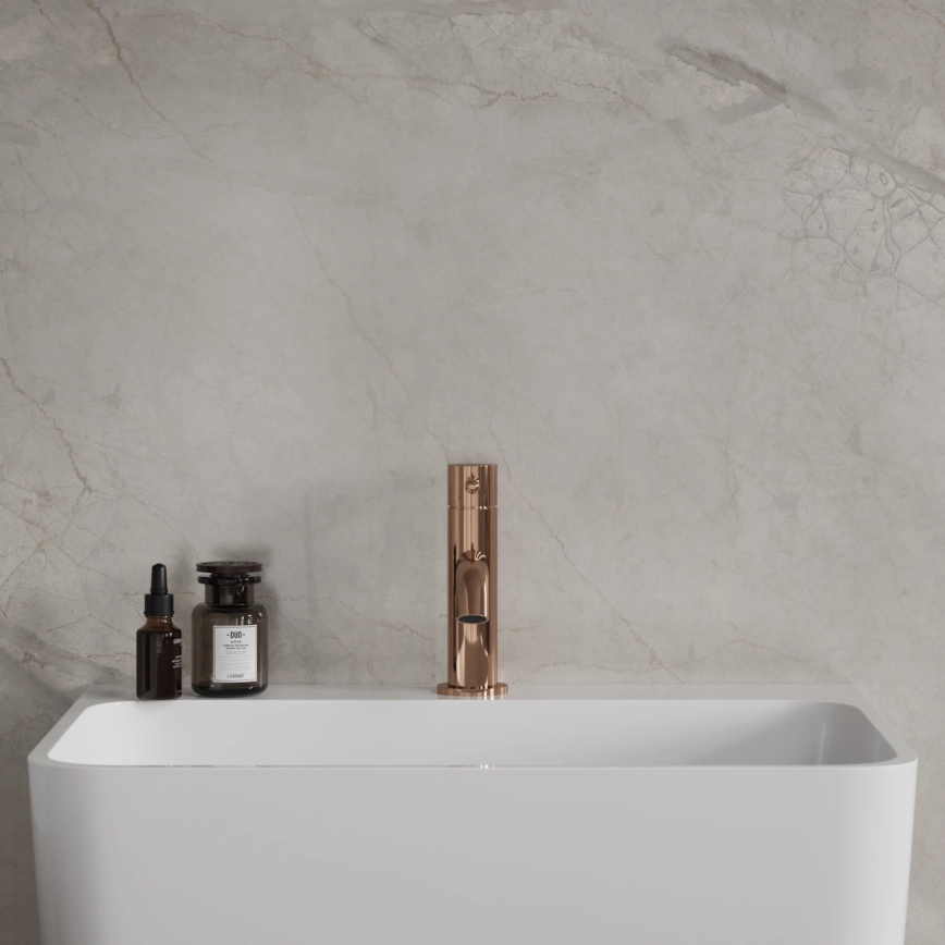 OMNIRES Y1210NCP - Mitigeur pour lavabo Y 16,2 cm cuivre brillant