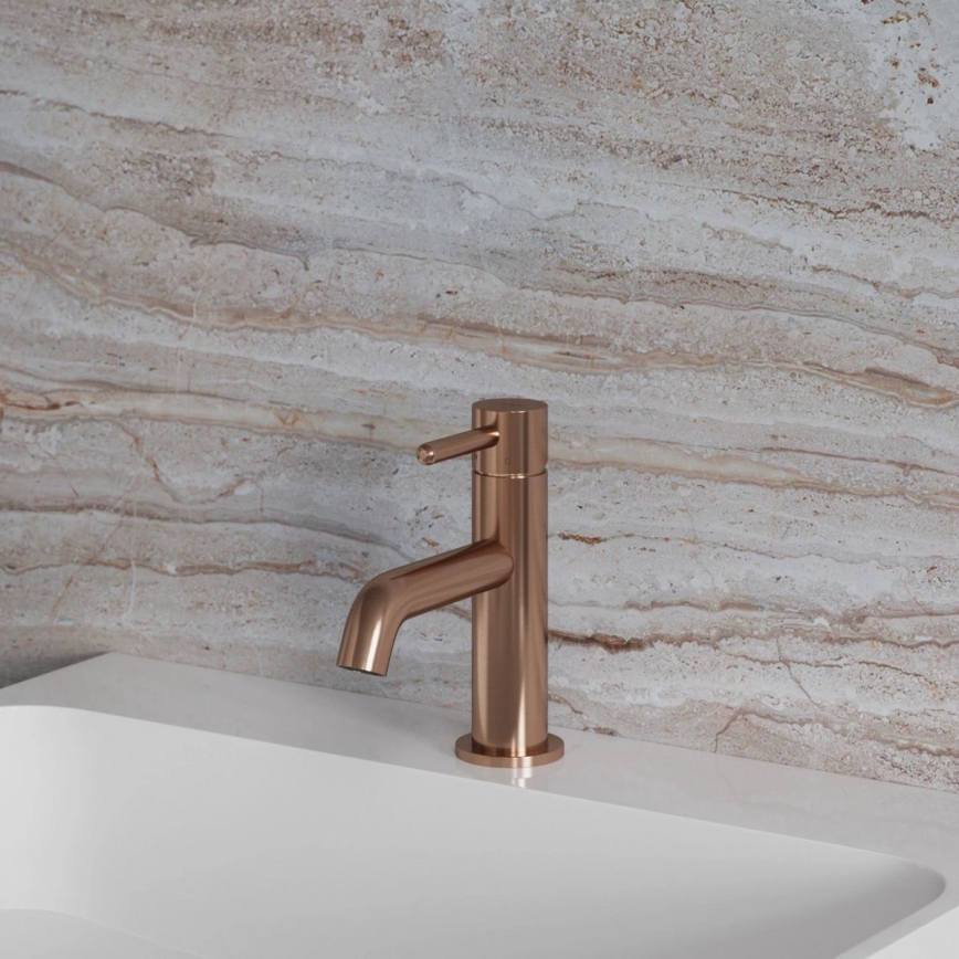 OMNIRES Y1210NCPB - Robinet de lavabo Y 16,2 cm brossé cuivre
