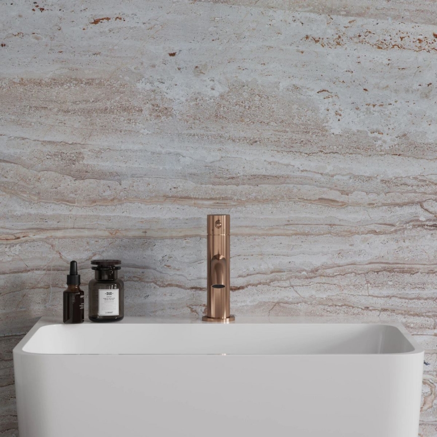 OMNIRES Y1210NCPB - Robinet de lavabo Y 16,2 cm brossé cuivre