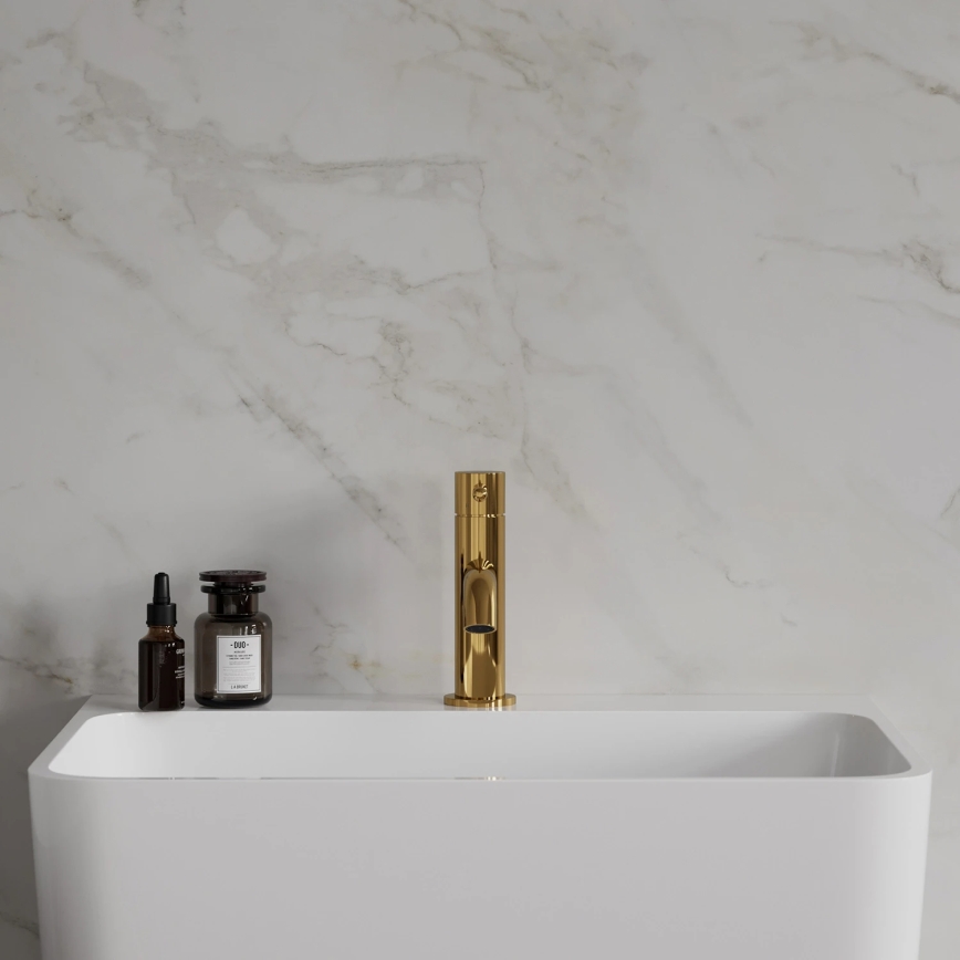 OMNIRES Y1210NGL - Robinet de lavabo Y 16,2 cm doré brillant