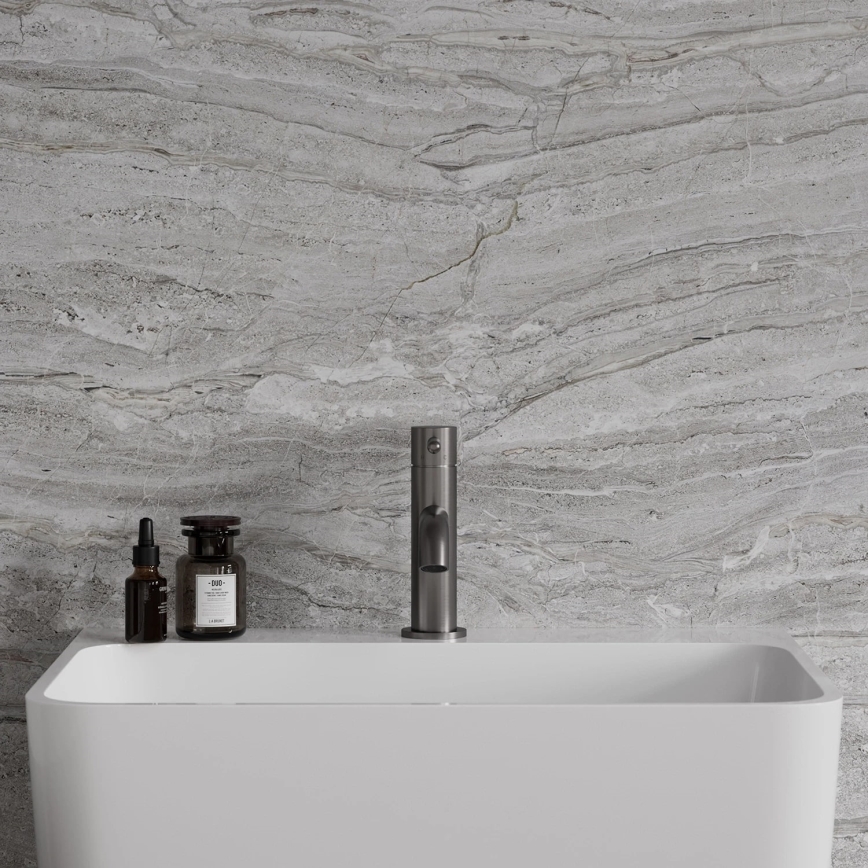OMNIRES Y1210NGR - Robinet de lavabo Y 16,2 cm brossé graphite