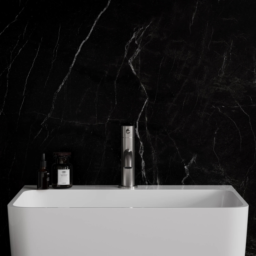 OMNIRES Y1210NNI - Robinet de lavabo Y 16,2 cm brossé nickel