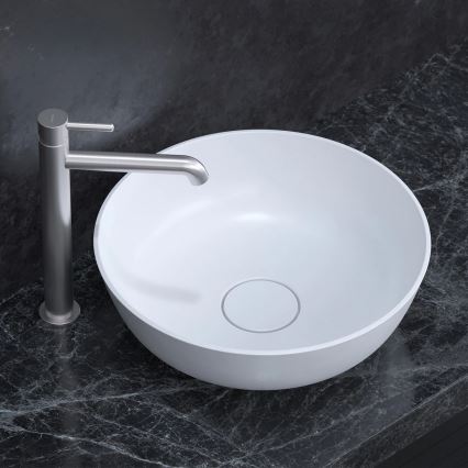 OMNIRES Y1212NI - Robinet de lavabo Y 30,8 cm brossé nickel