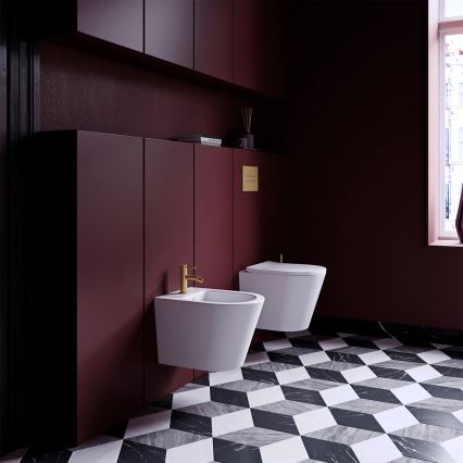 OMNIRES Y1220GLB - Robinet de bidet Y 14,5 cm poli doré
