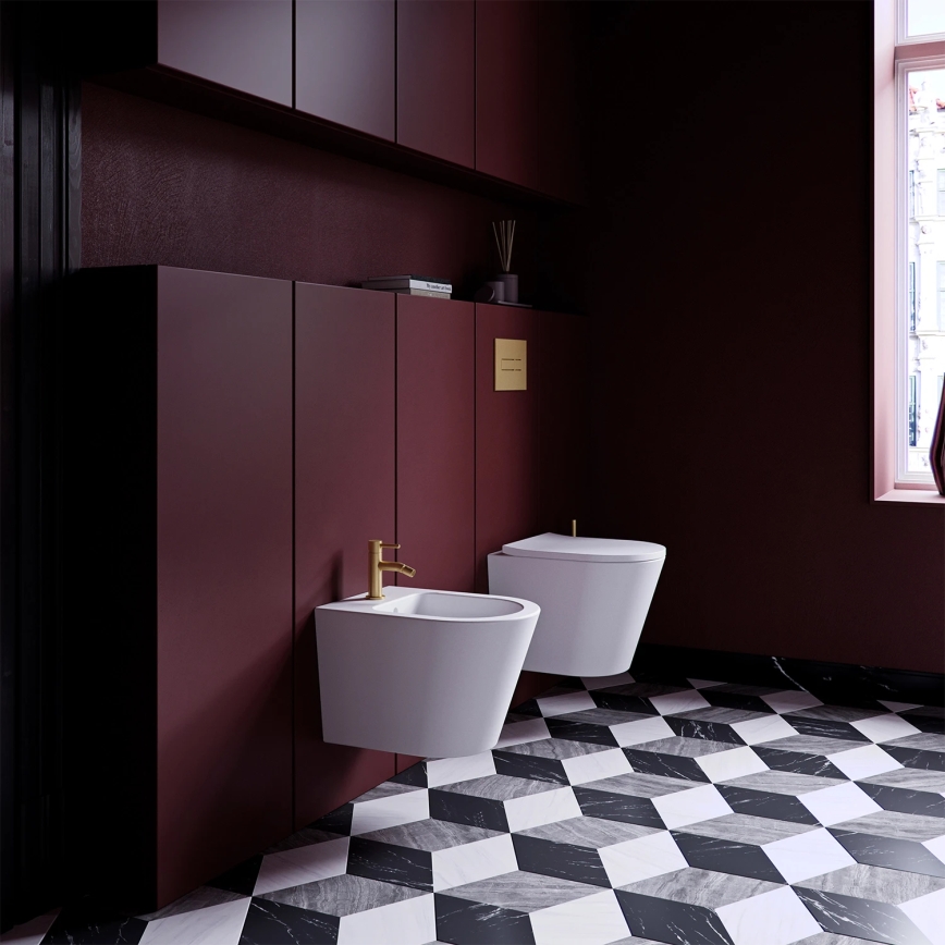 OMNIRES Y1220GLB - Robinet de bidet Y 14,5 cm poli doré