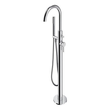 OMNIRES Y1233CR - Set de baignoire sur gorge avec robinet Y chrome brillant