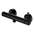 OMNIRES Y1240BL - Robinet de douche Y semi-mat noir