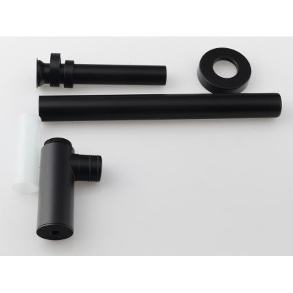 Omp tea - Siphon pour lavabo MINITOTI DN32 noir mat