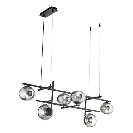 Ondaluce - Abat-jour universel de remplacement JEWEL Ø 15 cm noir fumé