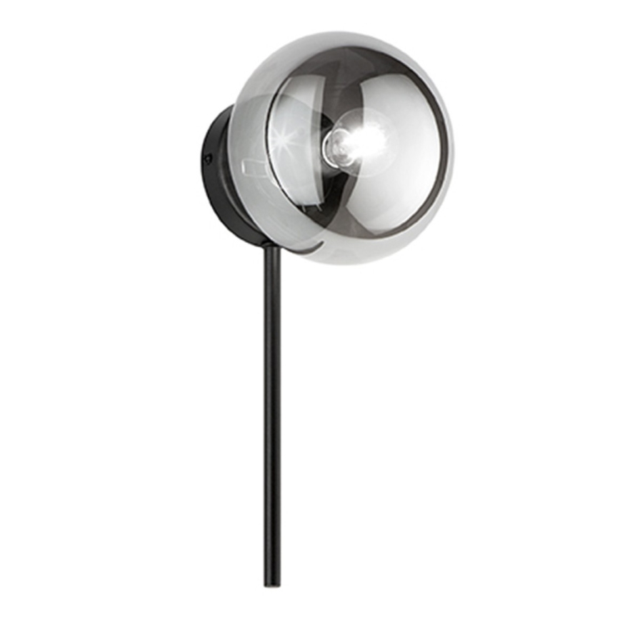 Ondaluce - Abat-jour universel de remplacement JEWEL Ø 15 cm noir fumé