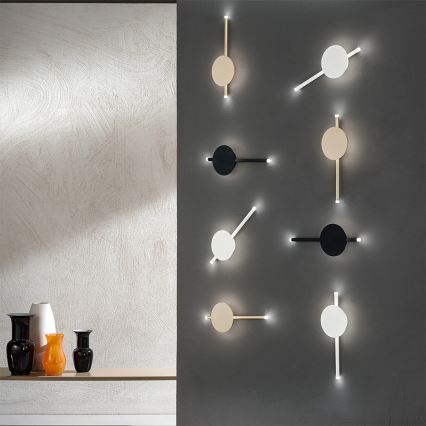 Ondaluce - Applique murale LED dimmable JAMES LED/16W/230V blanche