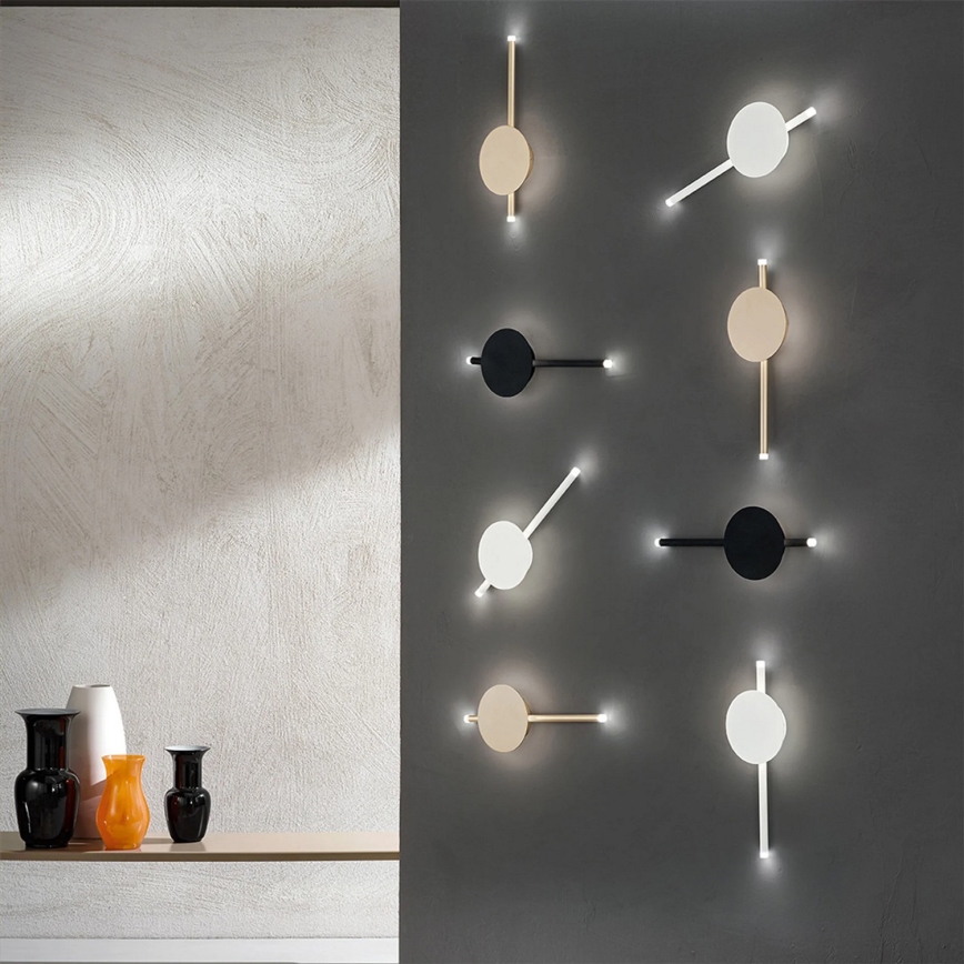 Ondaluce - Applique murale LED dimmable JAMES LED/16W/230V blanche