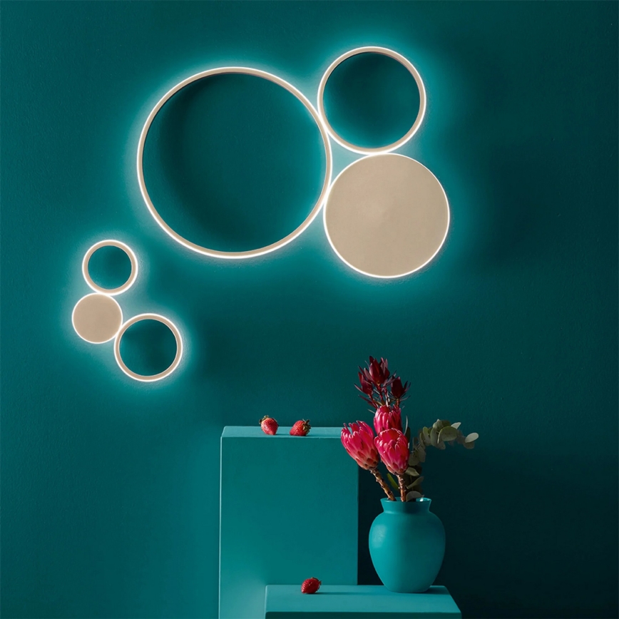 Ondaluce - Applique murale LED dimmable POIS LED/42W/230V dorée