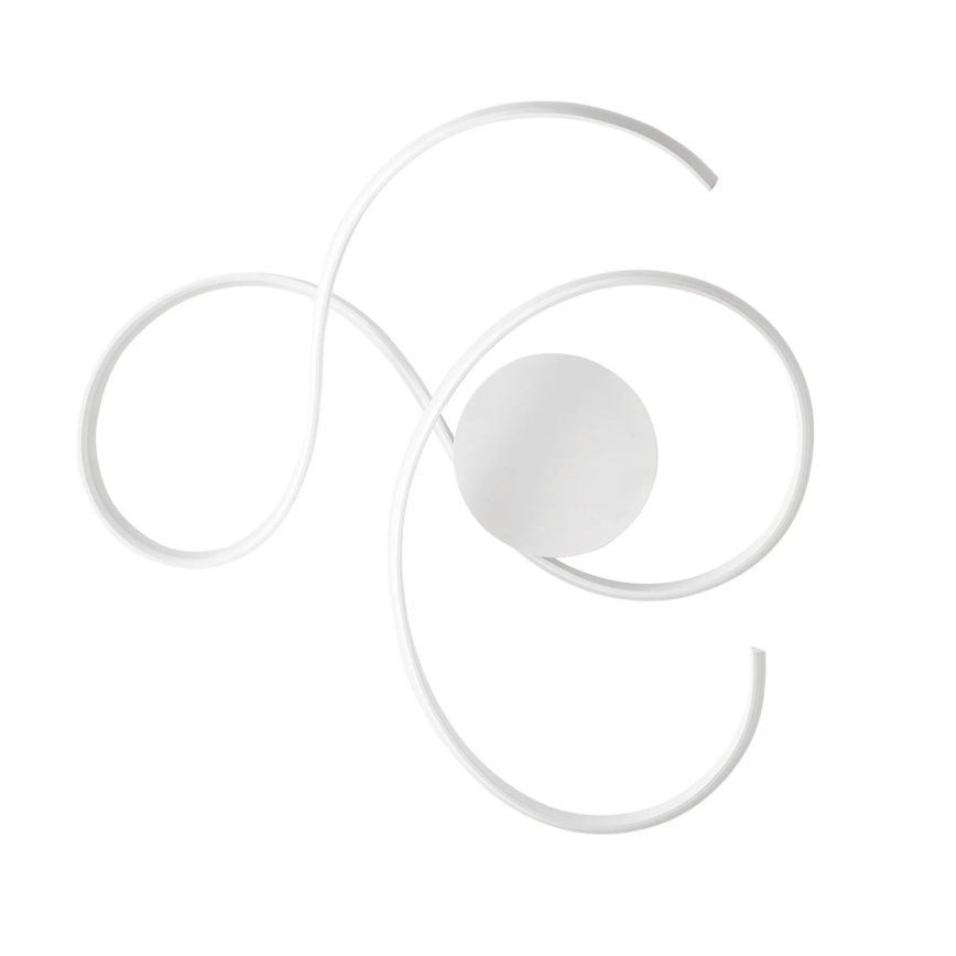 Ondaluce - Applique murale LED dimmable TWIST LED/57W/230V blanche