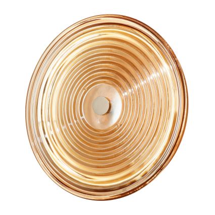 Ondaluce - Applique murale LED JOKEY LED/10W/230V dorée/beige fumé